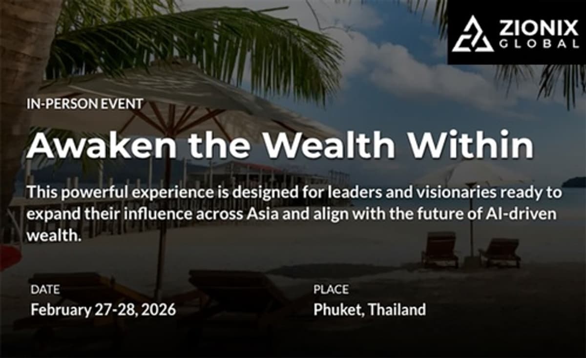Zionix Global Expands Conscious Innovation Summit to Phuket in 2026