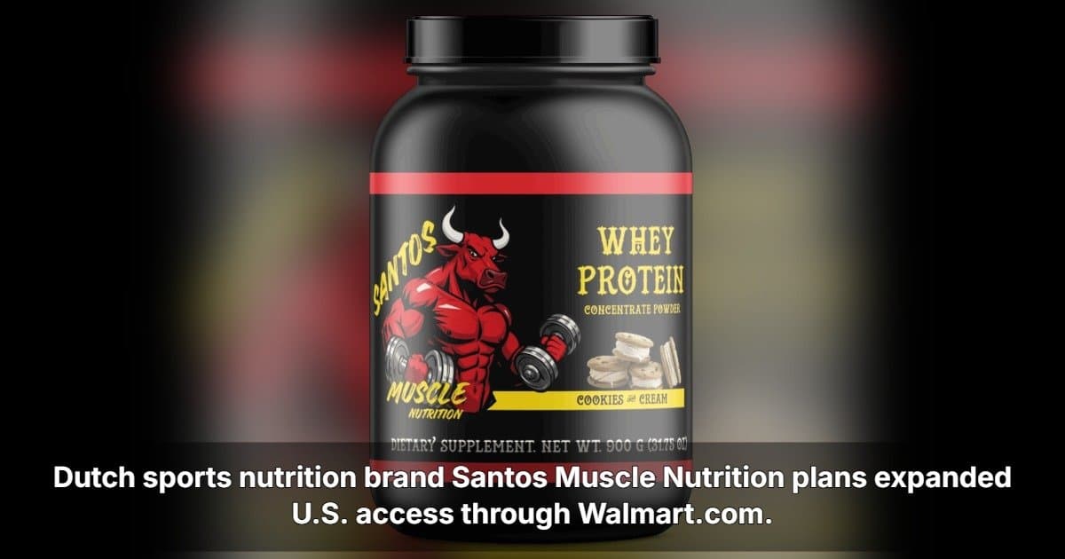 Santos Muscle Nutrition Expands U.S. Presence Through Walmart.com Launch