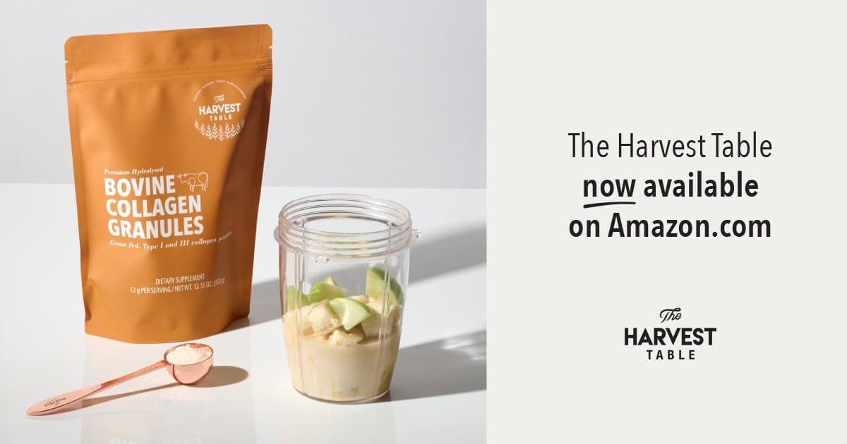 The Harvest Table Brings Bovine Collagen Granules to U.S. Consumers on Amazon
