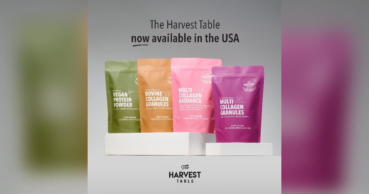 The Harvest Table Expands U.S. Presence with Launch on Walmart.com
