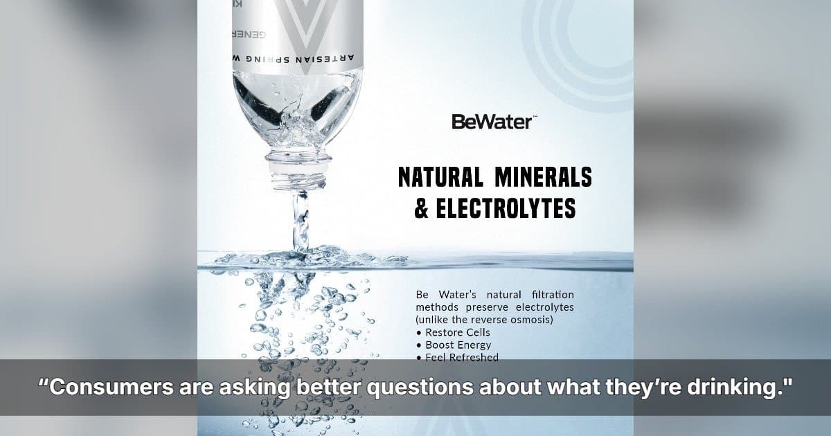 Growing Microplastic Concerns Drive Consumer Shift Toward Naturally Sourced Bottled Water