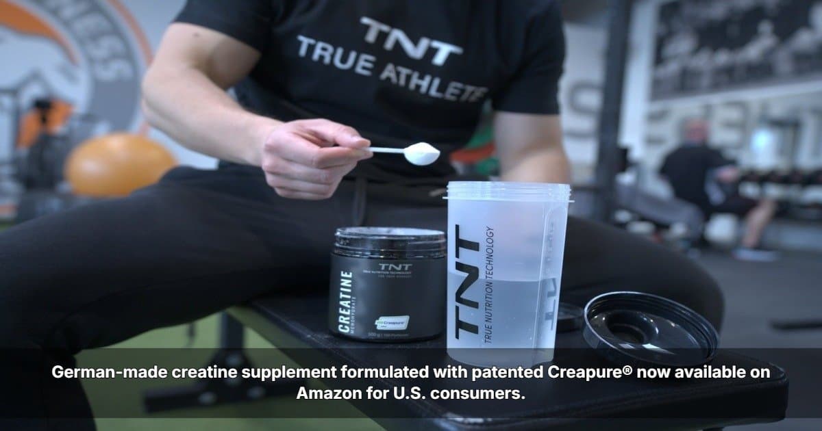 True Nutrition Technology Brings German-Made Creapure® Creatine to US Market via Amazon