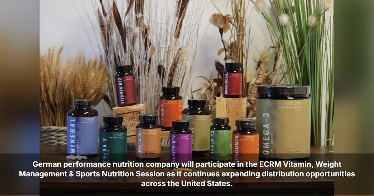 German Sports Nutrition Brand TNT Targets US Retail Growth at ECRM Session