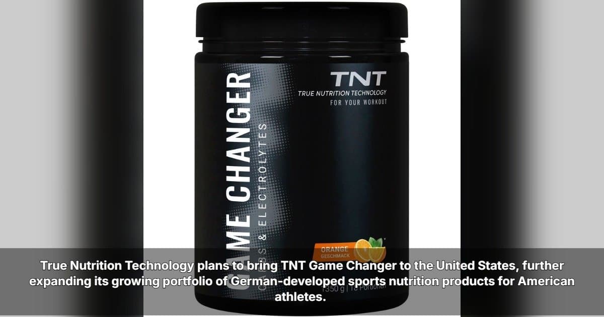 TNT Expands U.S. Portfolio with Launch of Game Changer Carbohydrate-Electrolyte Drink