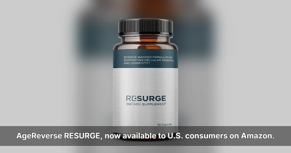 AgeReverse Showcases RESURGE at ECRM Session as U.S. Expansion Continues